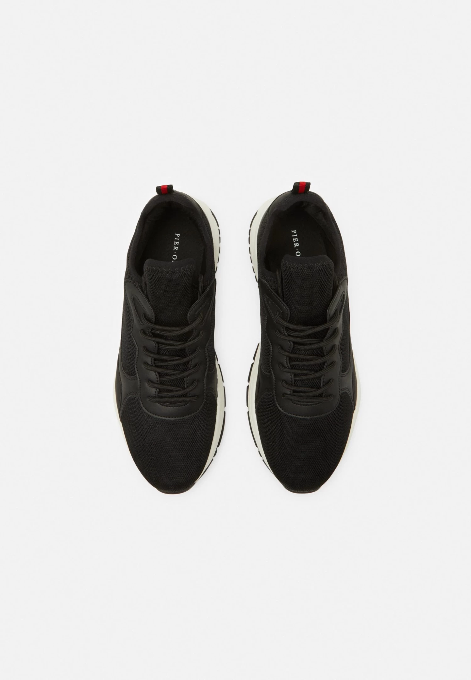 Pier One Unisex - Baskets Basses - Black/White â Image 4