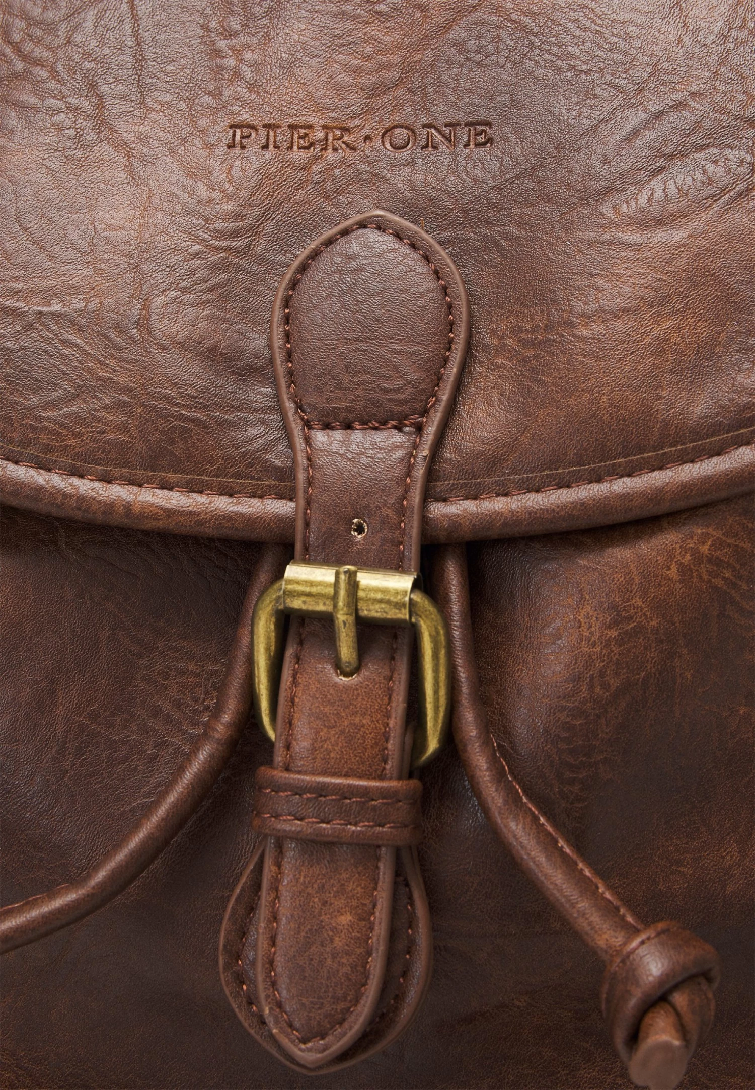 Pier One Unisex - Sac Ă Dos - Dark Brown â Image 5