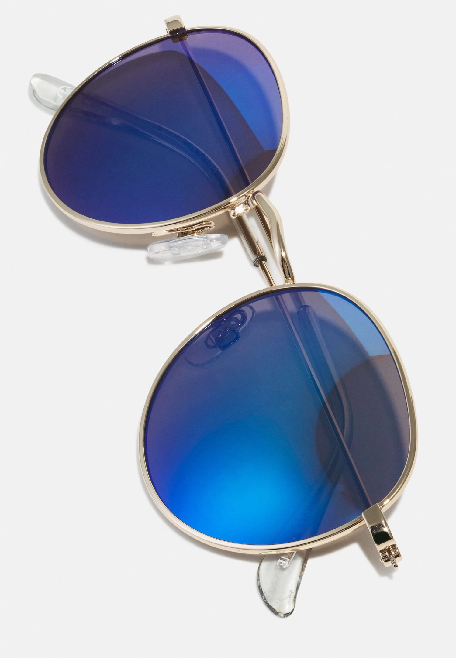 Pier One Unisex - Lunettes De Soleil - Gold-Coloured/Blue â Image 4
