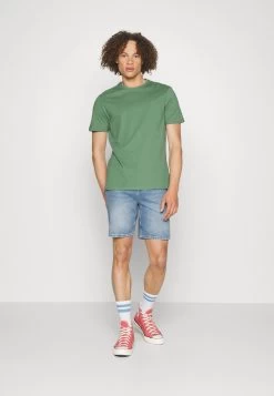 Pier One Unisex 5 Pack - T-Shirt Basique - Light Blue/Purple/White