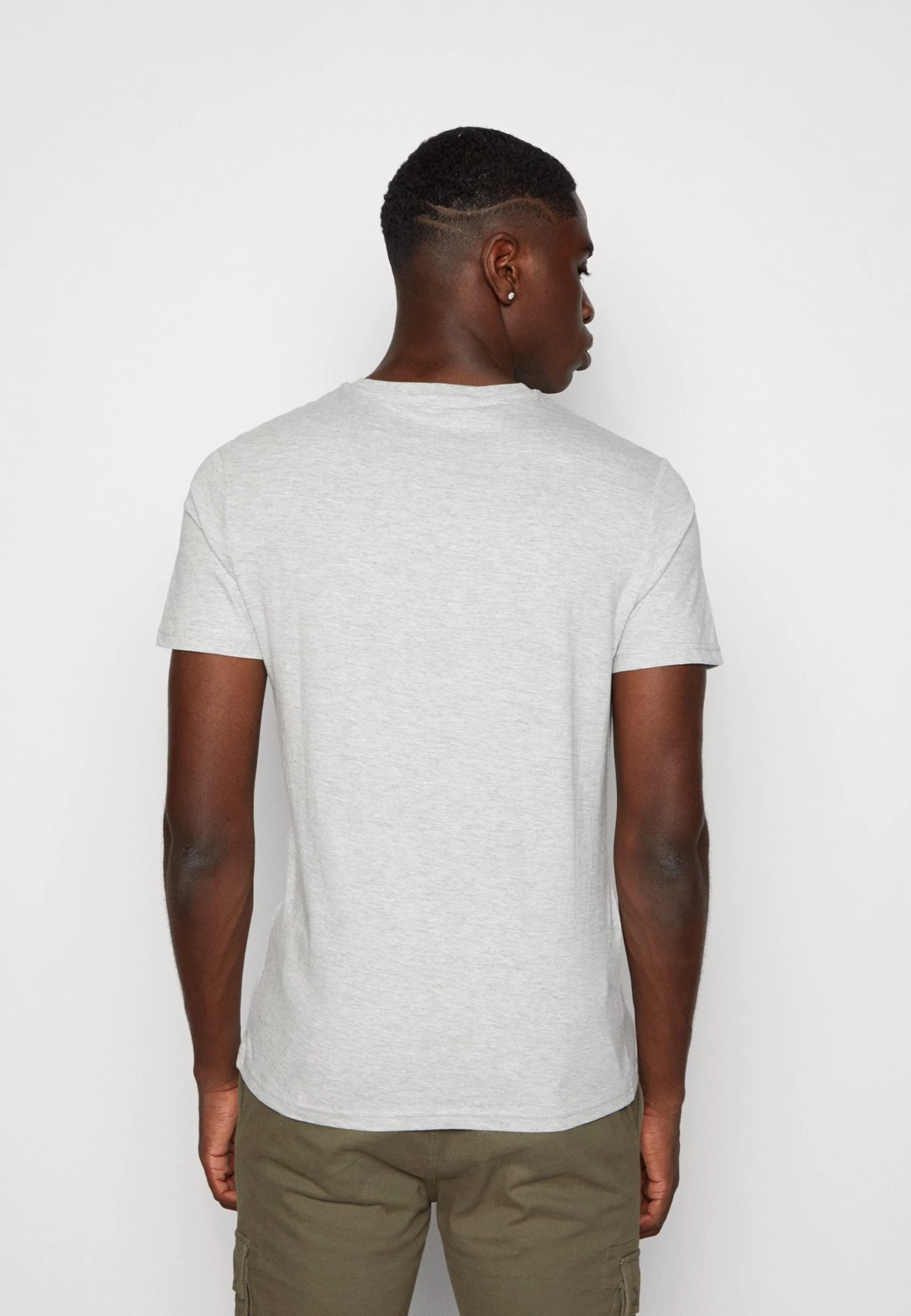 Pier One Unisex 5 Pack - T-Shirt Basique - Black /Dark Blue/Dark Green â Image 3