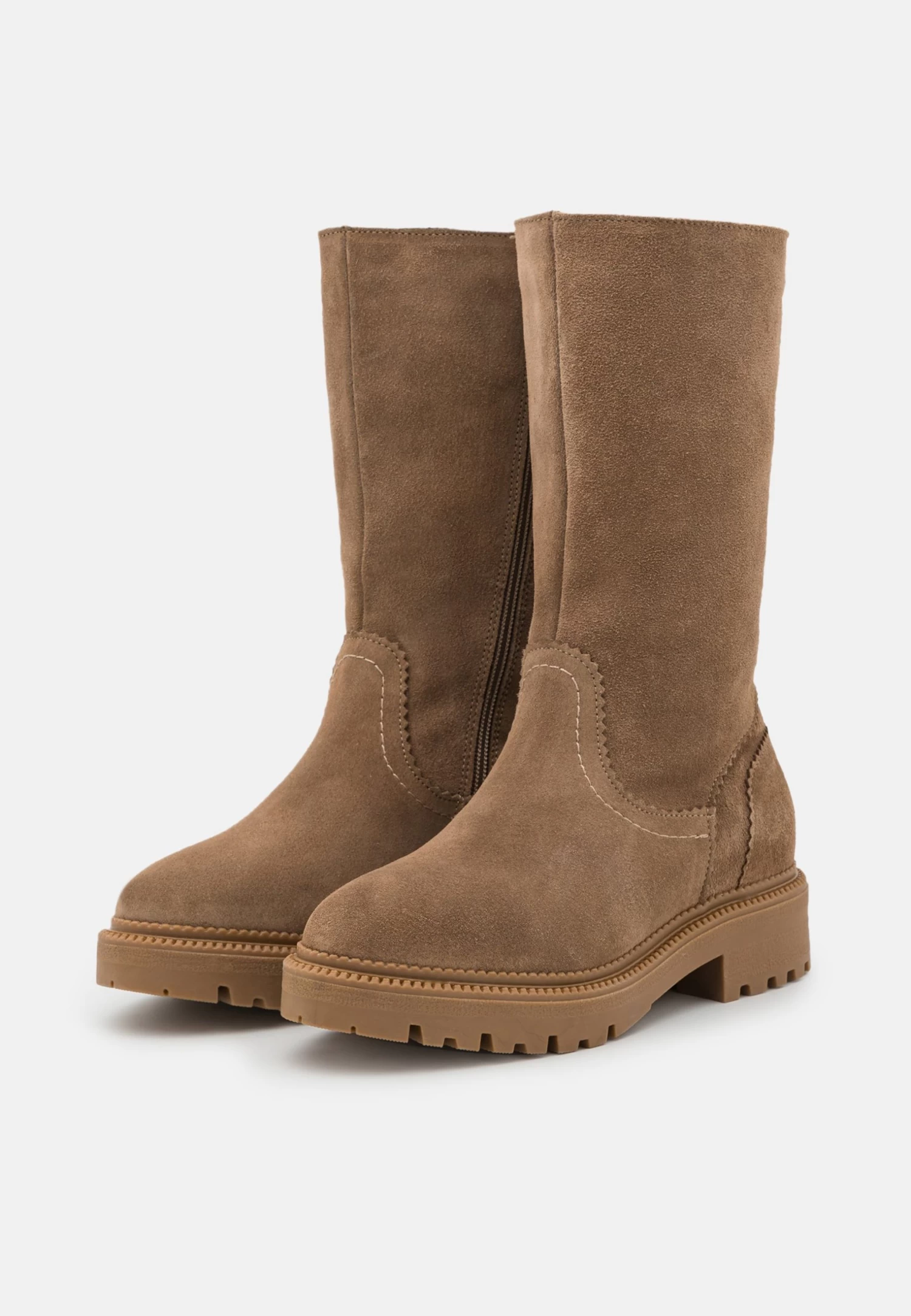 Pier One Leather Winter Boot - Bottes - Taupe â Image 3