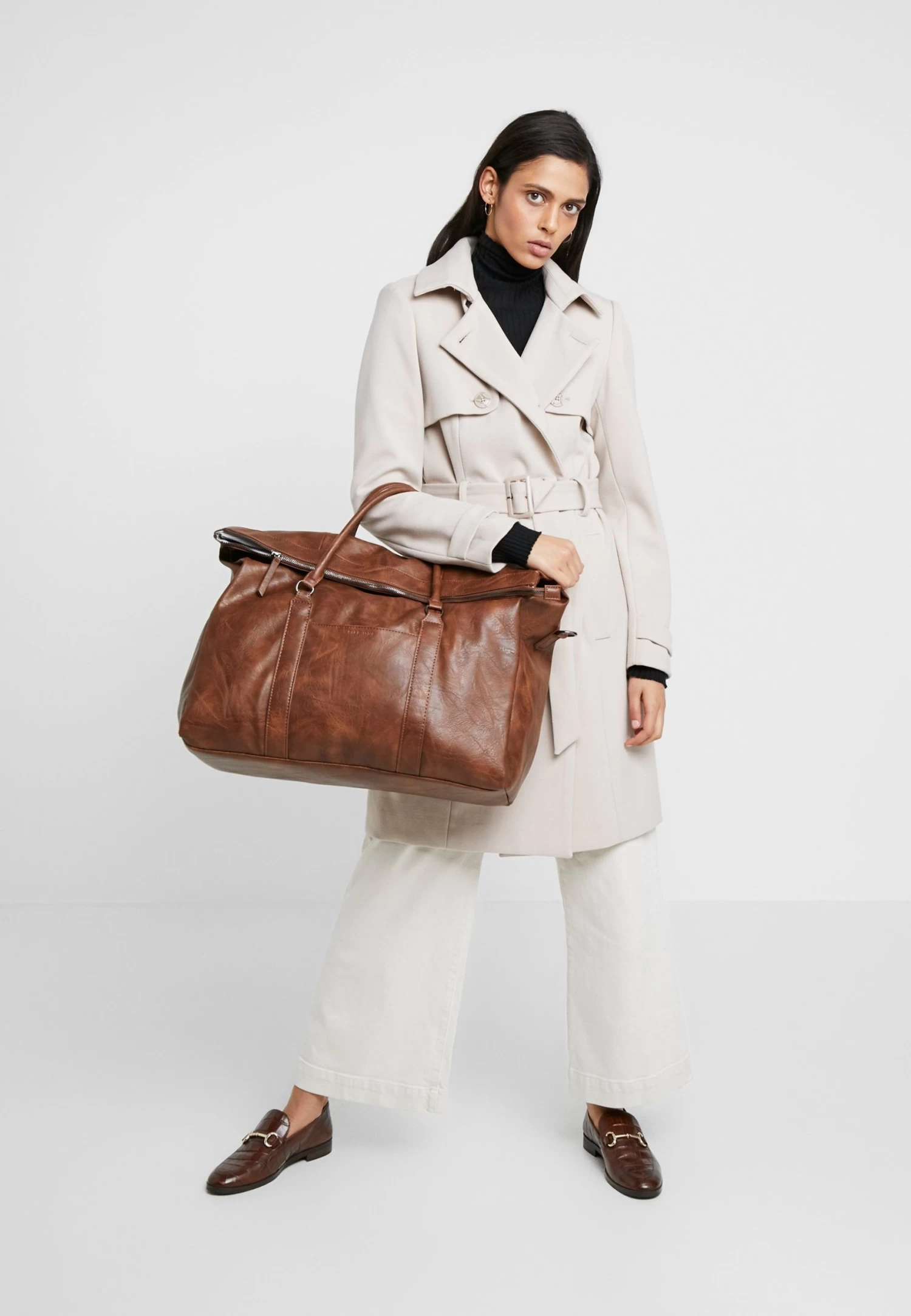 Pier One Unisex - Sac Week-End - Dark Brown â Image 2